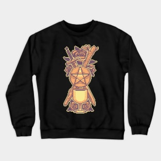 Rose Tarot Crest Crewneck Sweatshirt